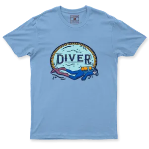 Drifit Shirt: Diver Badge