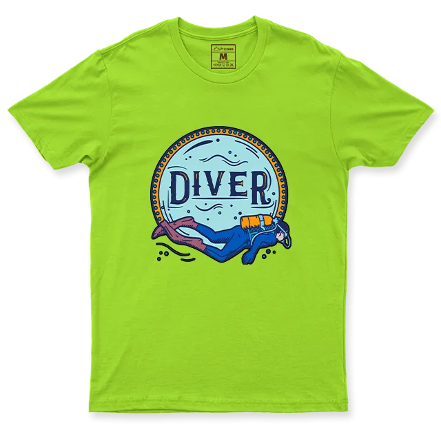 Drifit Shirt: Diver Badge