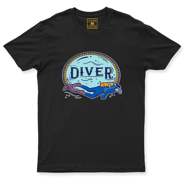 Drifit Shirt: Diver Badge