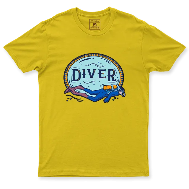 Drifit Shirt: Diver Badge