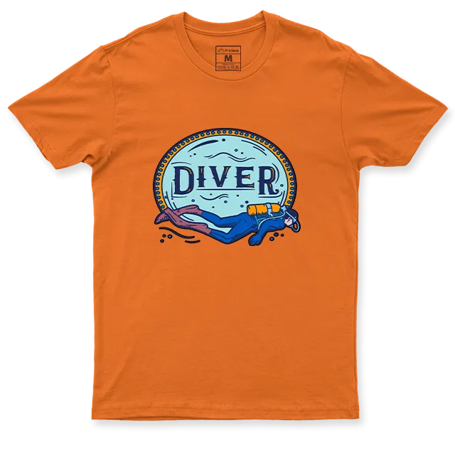 Drifit Shirt: Diver Badge