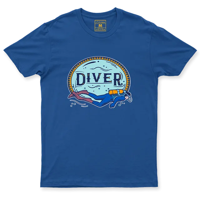 Drifit Shirt: Diver Badge