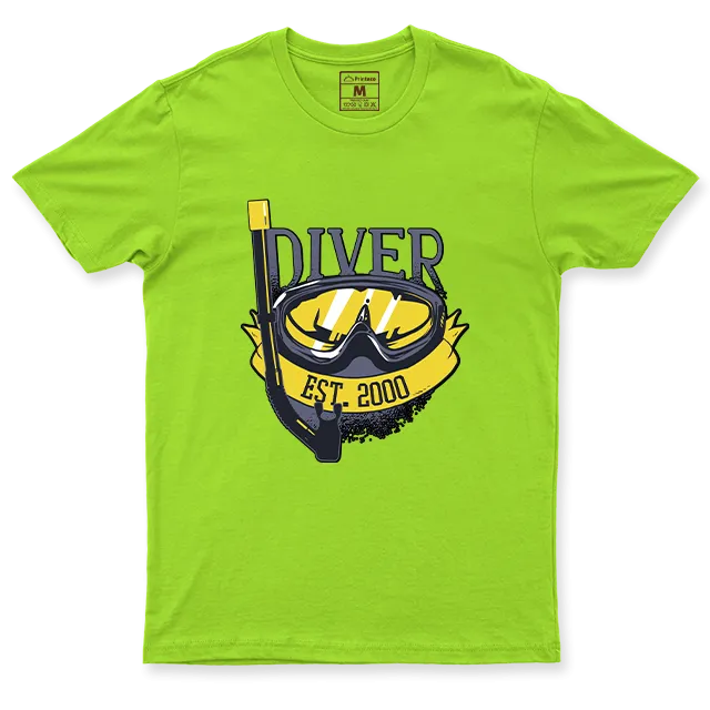 Drifit Shirt: Diver Since 2000