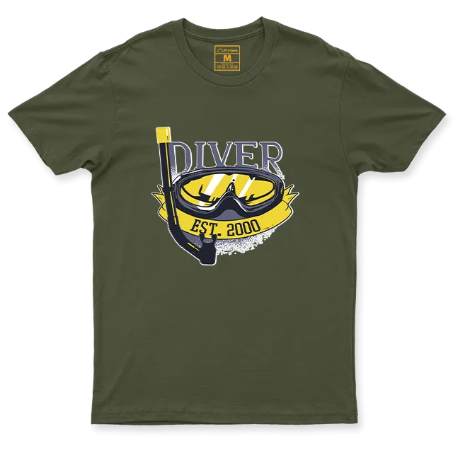 Drifit Shirt: Diver Since 2000
