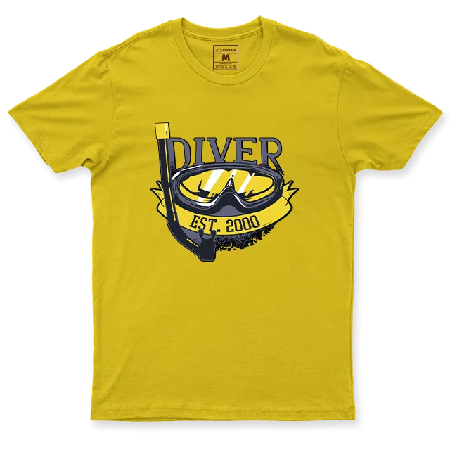 Drifit Shirt: Diver Since 2000