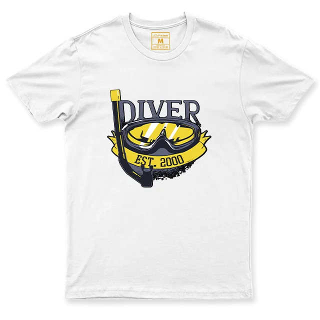 Drifit Shirt: Diver Since 2000