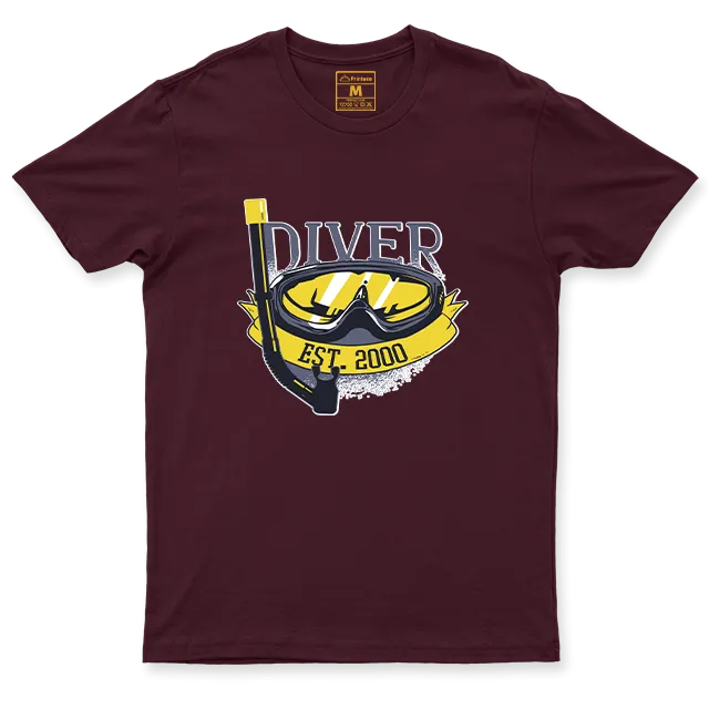Drifit Shirt: Diver Since 2000