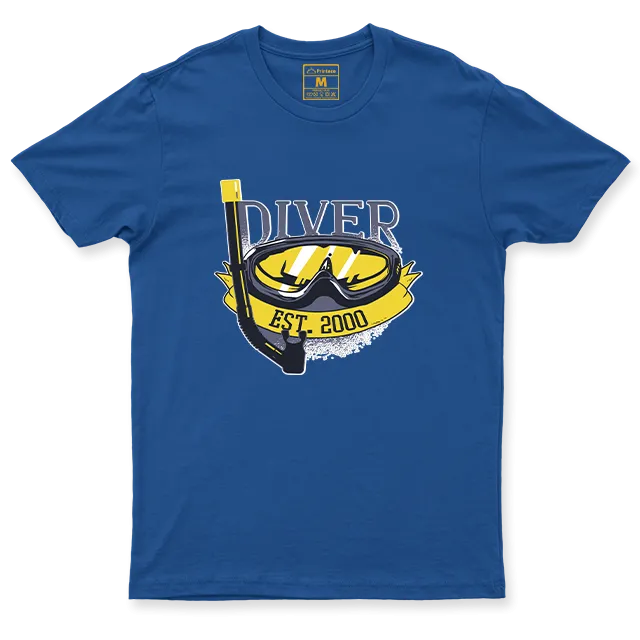Drifit Shirt: Diver Since 2000