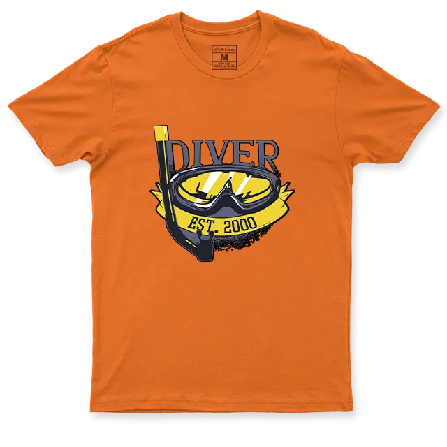 Drifit Shirt: Diver Since 2000