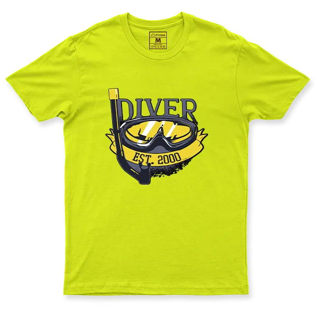 Drifit Shirt: Diver Since 2000