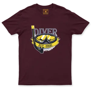 Drifit Shirt: Diver Since 2000