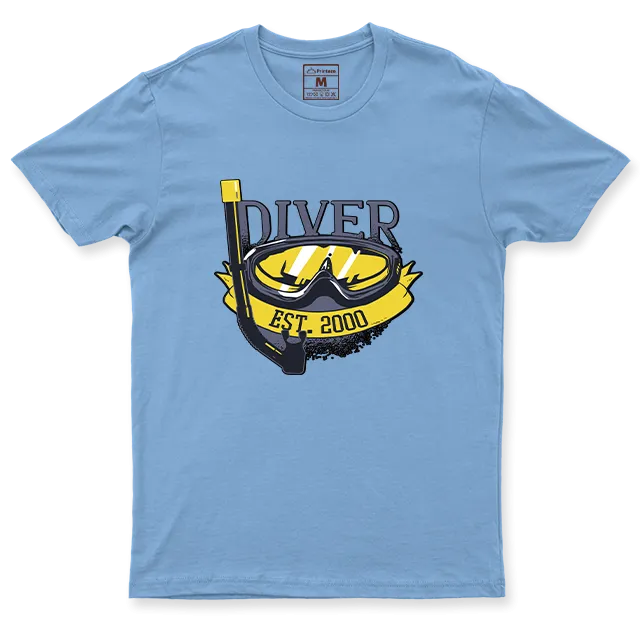 Drifit Shirt: Diver Since 2000