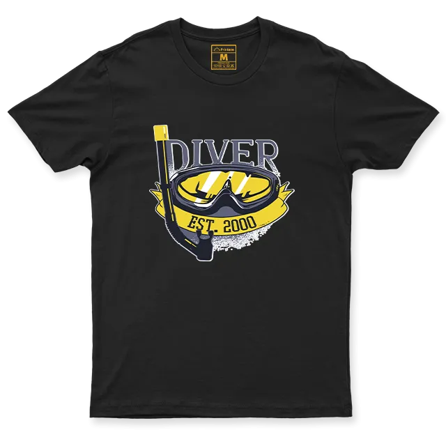 Drifit Shirt: Diver Since 2000