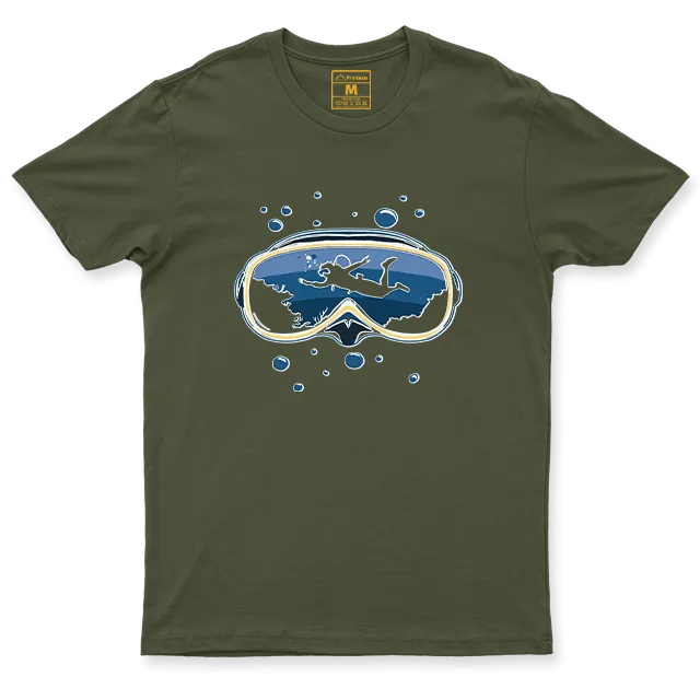 Drifit Shirt: Mask Silhouette