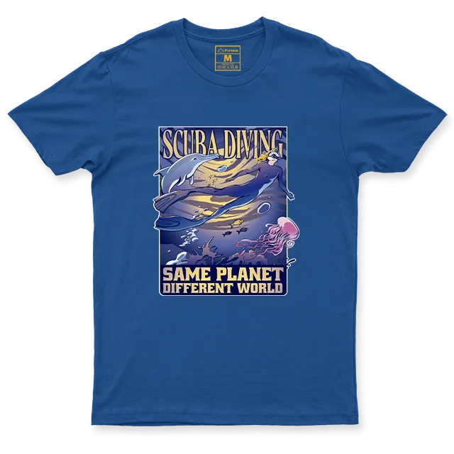 Drifit Shirt: Same Planet Different World
