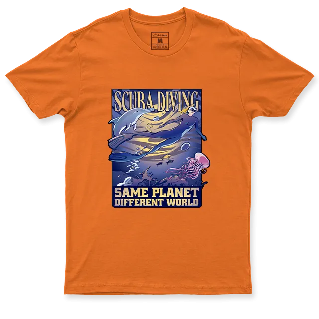 Drifit Shirt: Same Planet Different World