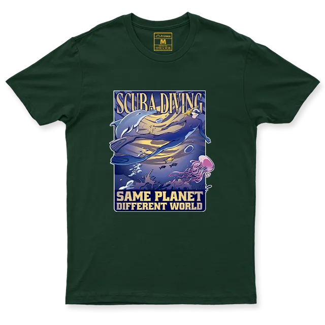 Drifit Shirt: Same Planet Different World