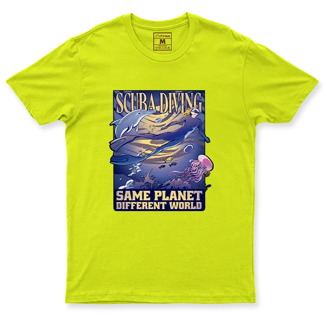 Drifit Shirt: Same Planet Different World