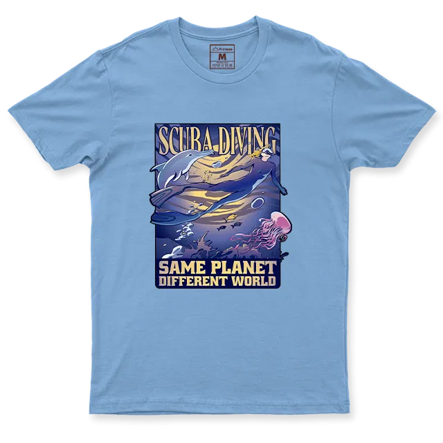 Drifit Shirt: Same Planet Different World