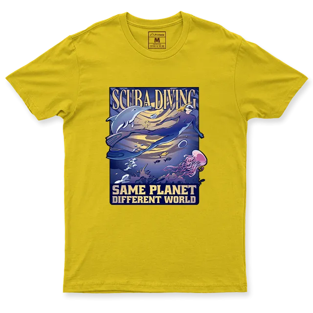 Drifit Shirt: Same Planet Different World