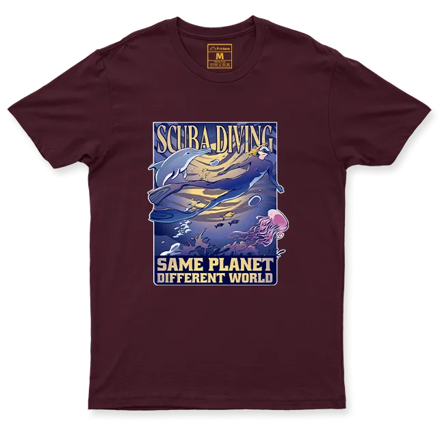 Drifit Shirt: Same Planet Different World