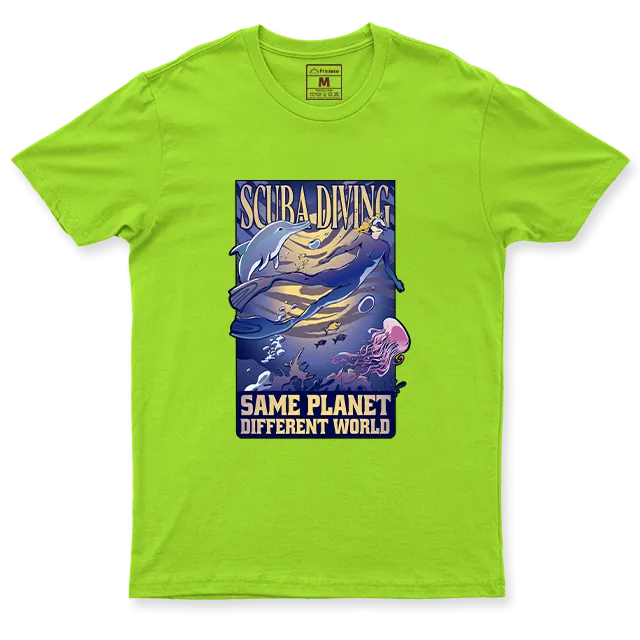 Drifit Shirt: Same Planet Different World