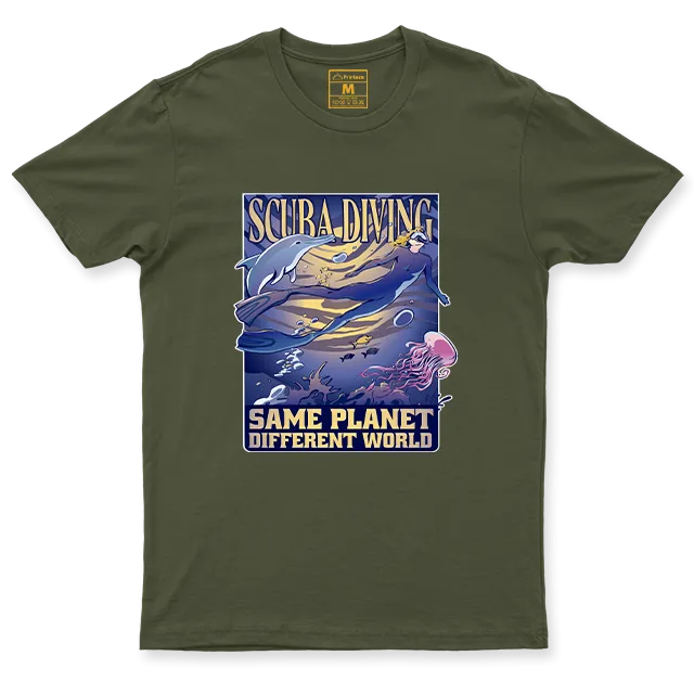 Drifit Shirt: Same Planet Different World
