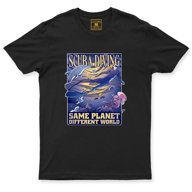 Drifit Shirt: Same Planet Different World