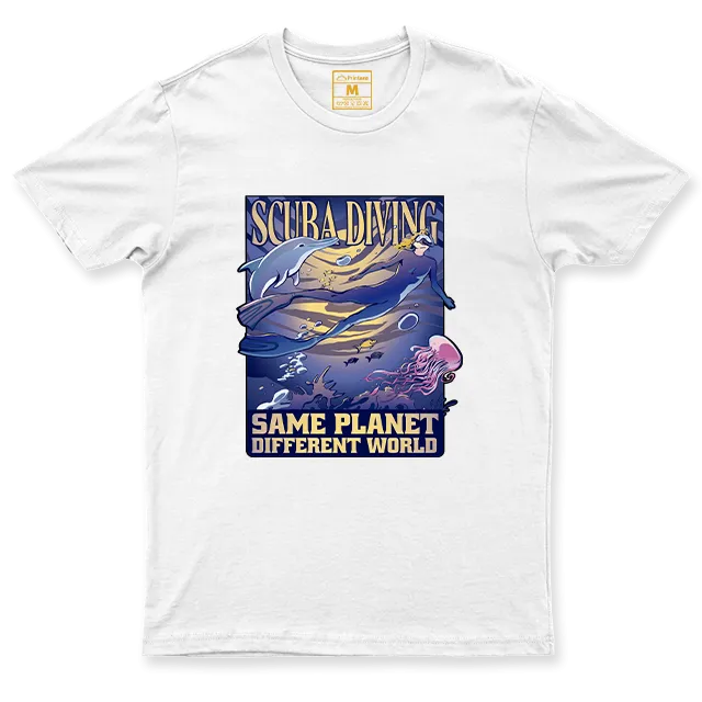 Drifit Shirt: Same Planet Different World