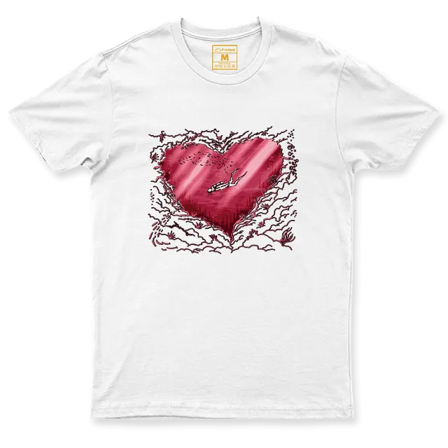 Drifit Shirt: Scuba Heart