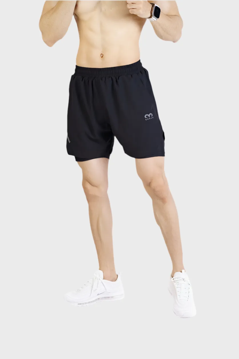 EGNAR TETRA-LITE 5" LINER SHORT - BLACK