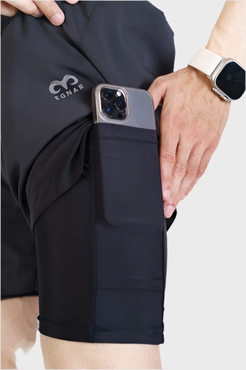 EGNAR TETRA-LITE 5" LINER SHORT - BLACK