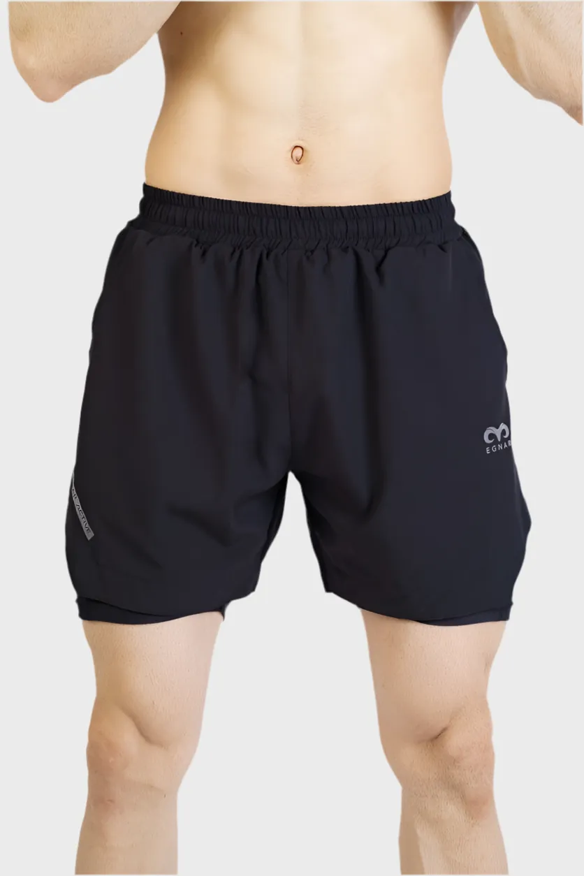 EGNAR TETRA-LITE 5" LINER SHORT - BLACK