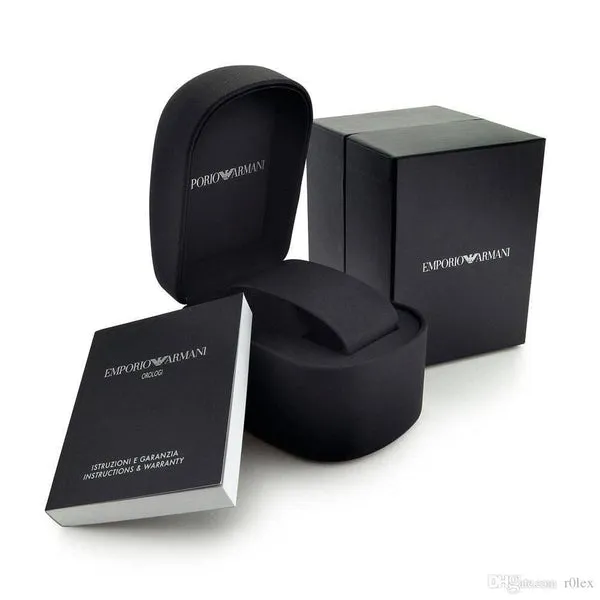 Emporio Armani Diver Black Dial Men's Watch AR11341