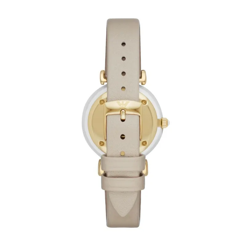 Emporio Armani Gianni T-Bar Leather Women's Watch AR11041