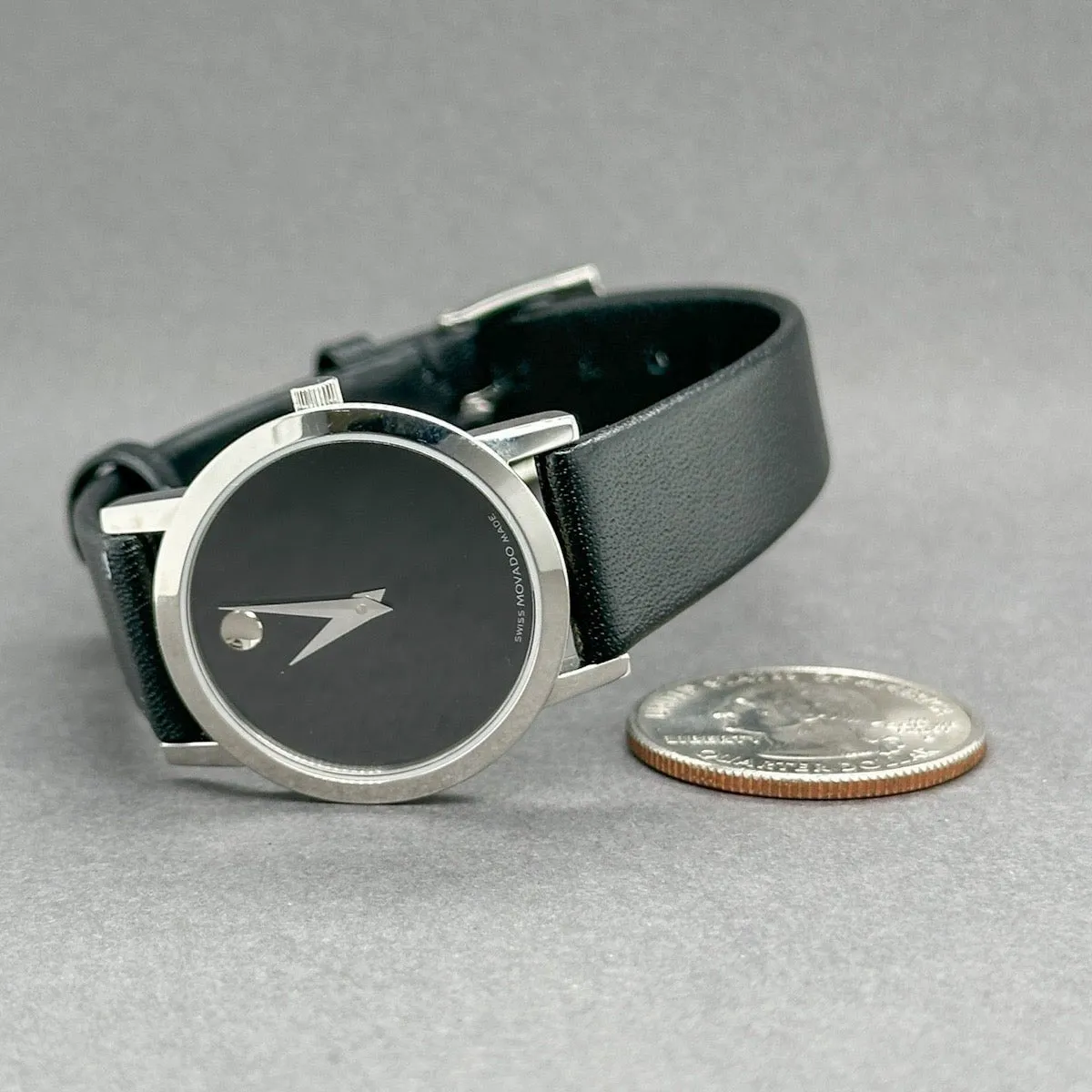 Estate Movado Museum Quartz Watch Ref#84.A1.1837