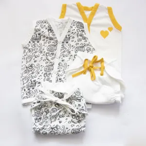 Everyday Essentials Nappy & Vest - Set Of 4 Everyday Essentials Nappy & Vest - Set Of 4