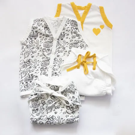 Everyday Essentials Nappy & Vest - Set Of 4