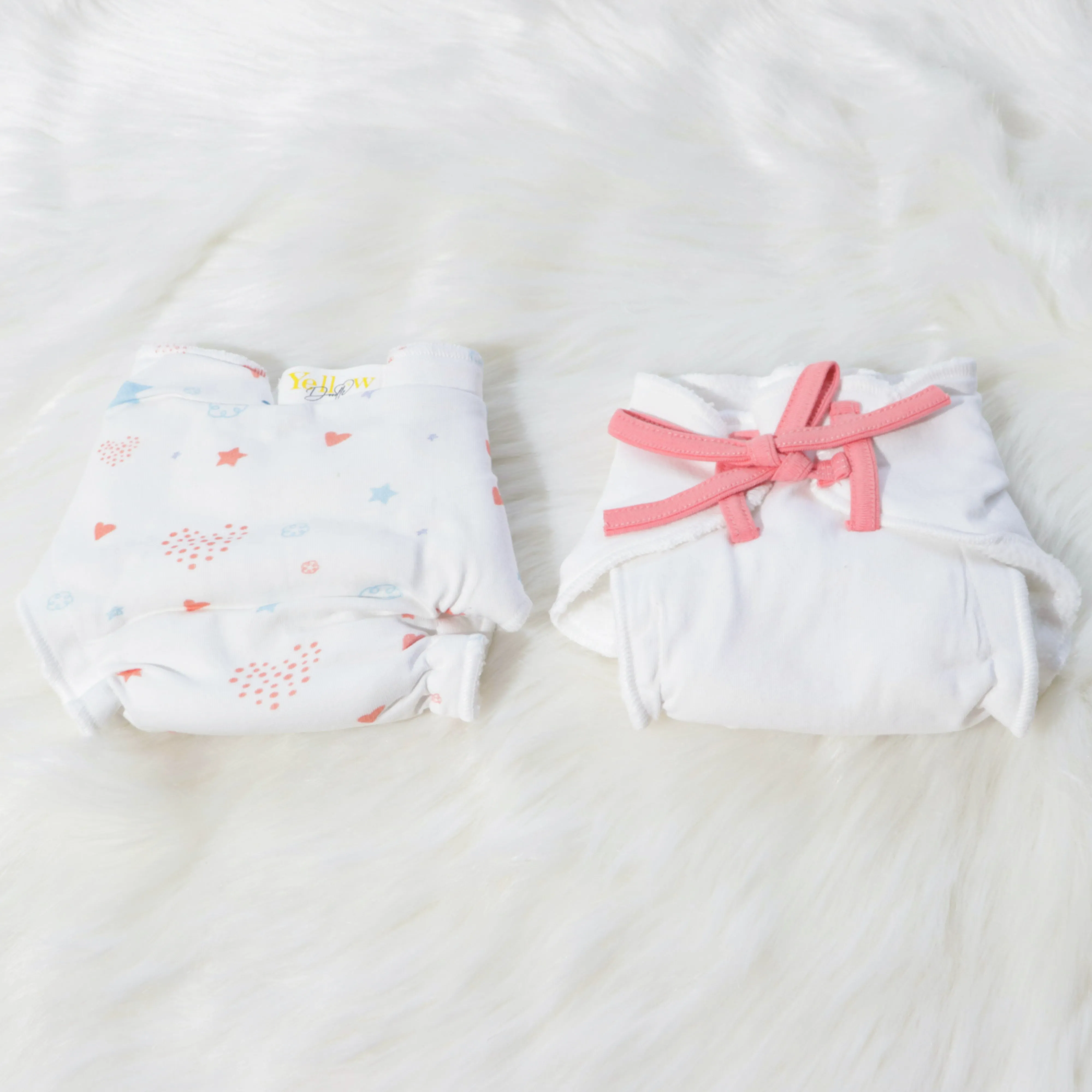 Fairy Dust - Everyday Essentials Nappy & Vest (Set of 4)