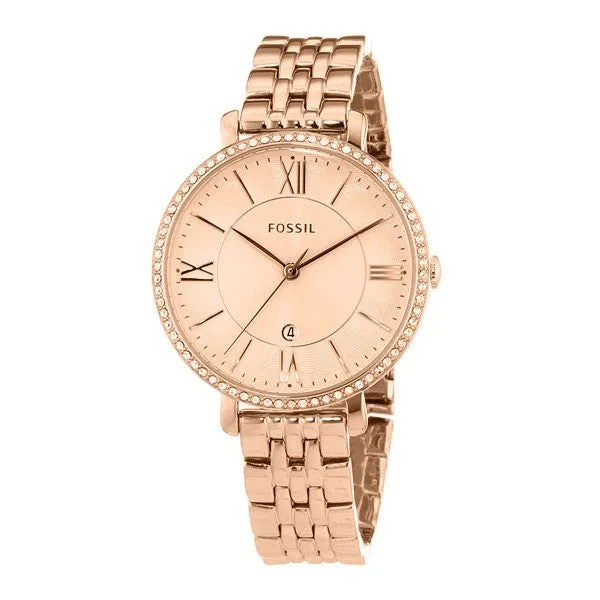 Fossil Jaqueline Rose Gold Women's Watch ES3632
