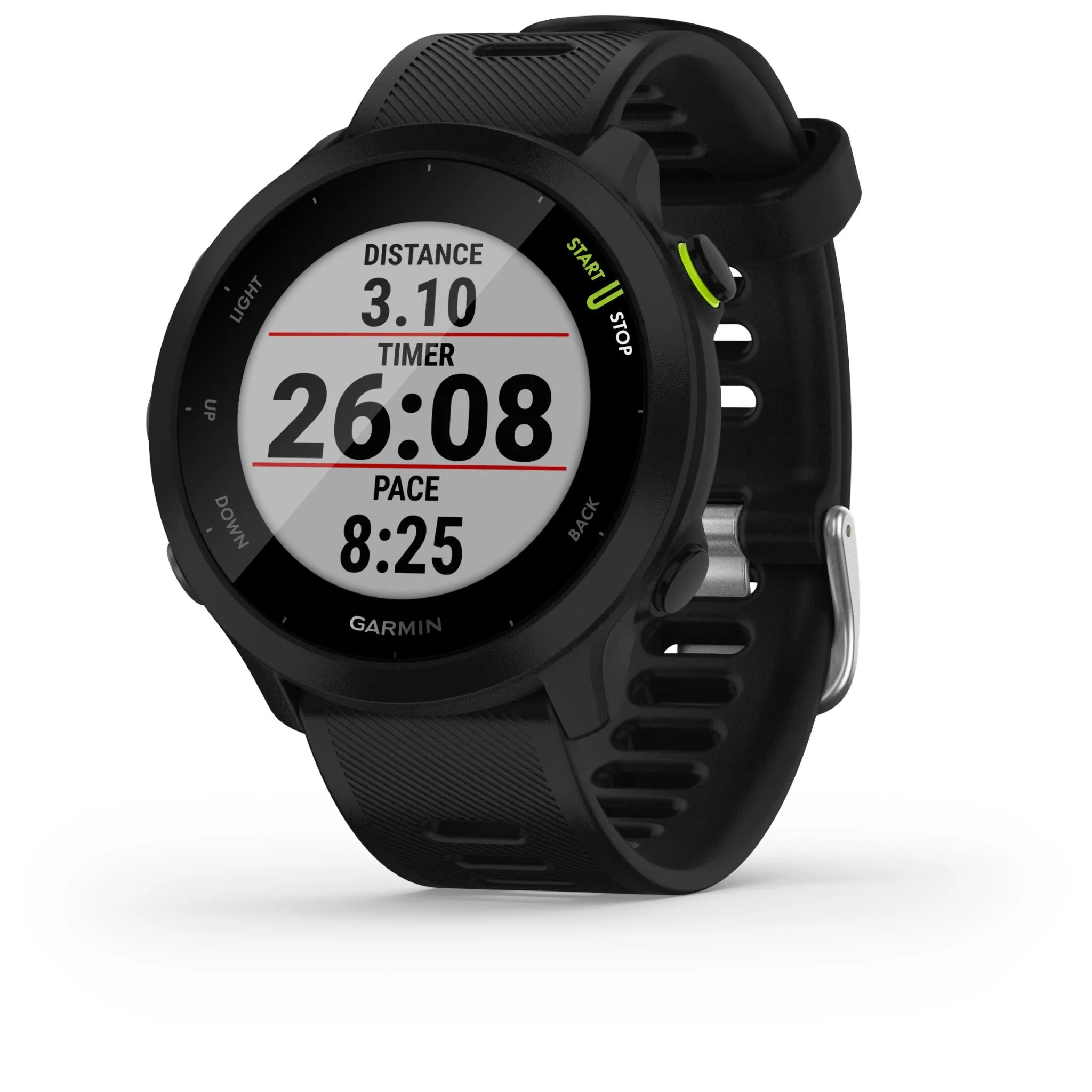 Garmin Forerunner 55 GPS Running Watch - Black (AU Version)