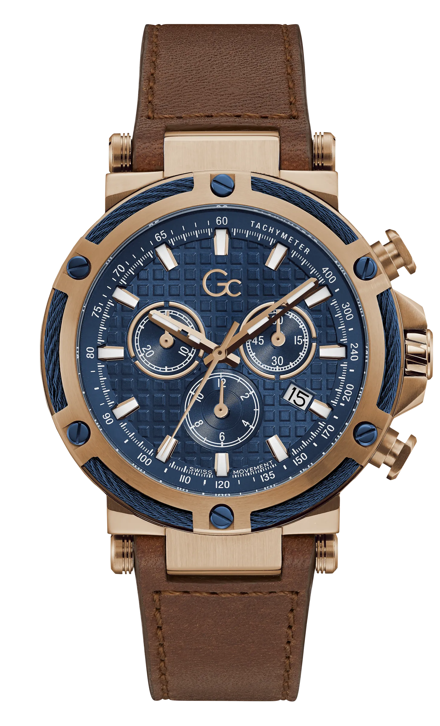 GC Blue Dial Gents Watch - Y54005G7MF