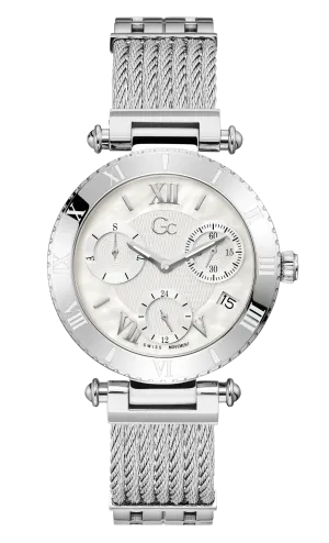 GC White Dial Ladies Watch - Y77001L1MF