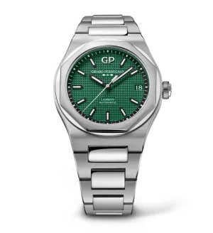 Girard-Perregaux Laureato 42mm Watch with Green Dial