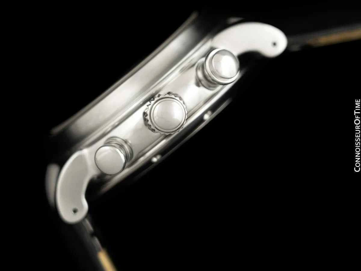 Graham Silverstone GMT Mens "Big Date" Chronograph Watch - Stainless Steel