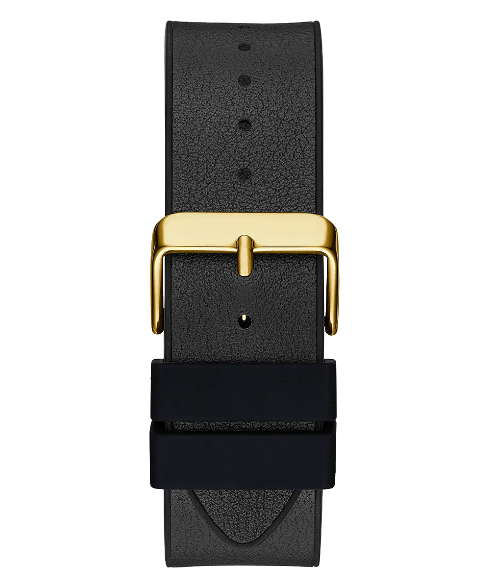 Guess Gold Tone Case Rubber Strap Men's Watch GW0500G1