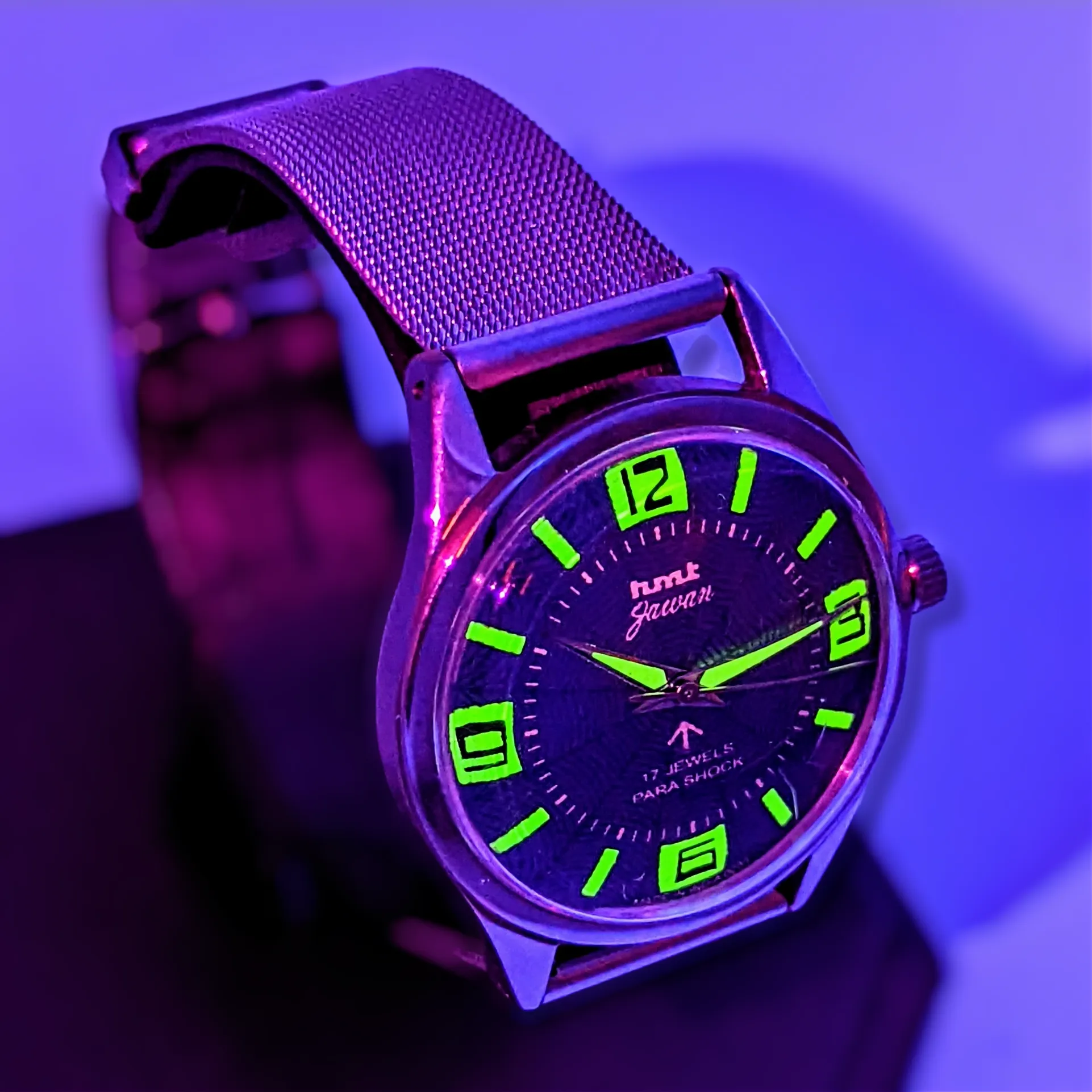 HMT Janata Watch 17 Jewels Cal. 0231 Luminous Dial