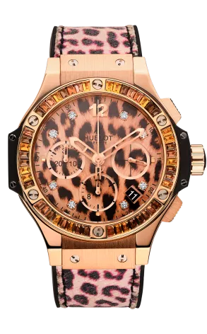 Hublot Big Bang 41 mm Leopard 18K Rose Gold & Andalusites Lady's Watc