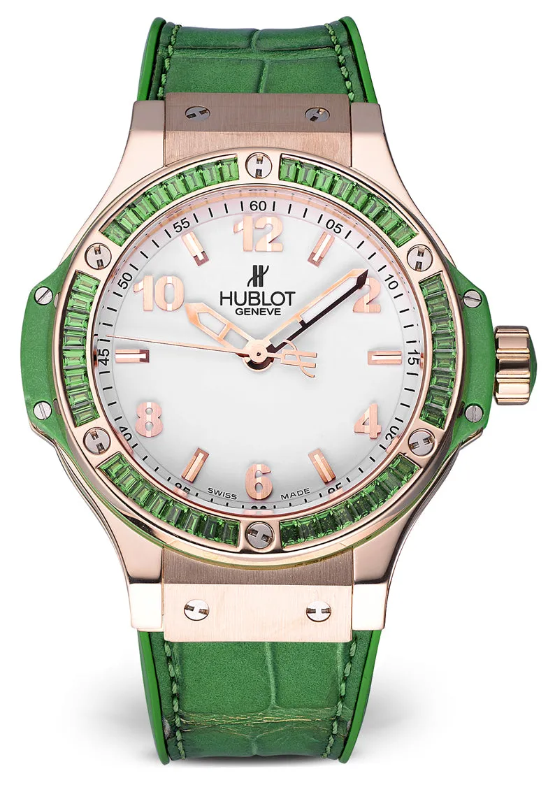 Hublot Big Bang Tutti Frutti Apple 18K Rose Gold Ladies Watch