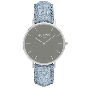 Hymnal Vegan Watch Tweed Silver, Grey & Grey